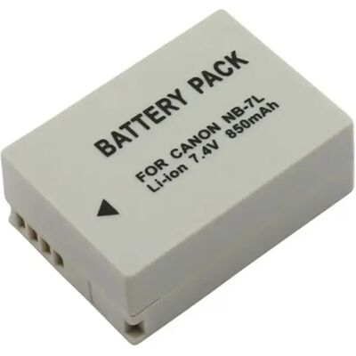 Avizar Batterie Li-ion 7.4V pour Appareil Photo Canon PowerShot G10 Compatible NB-7L Blanc - Publicité Avizar Batterie Li-ion 7.4V pour Appareil Photo Canon PowerShot G10 Compatible NB-7L Blanc - Publicité