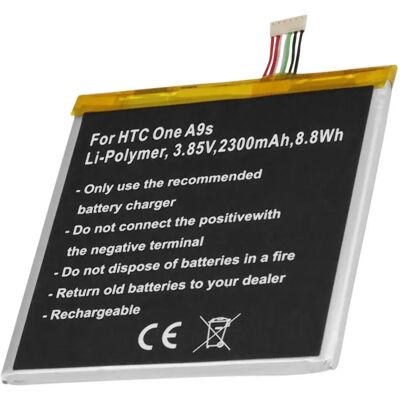 Avizar Batterie Li-polymer 3,85V pour HTC One A9s Compatible B2PWD100 Noir - Publicité Avizar Batterie Li-polymer 3,85V pour HTC One A9s Compatible B2PWD100 Noir - Publicité
