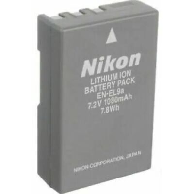 Nikon EN-EL9a Batterie Li-Ion D40 D40X D60 D3000 D5000 D3X - Publicité Nikon EN-EL9a Batterie Li-Ion D40 D40X D60 D3000 D5000 D3X - Publicité