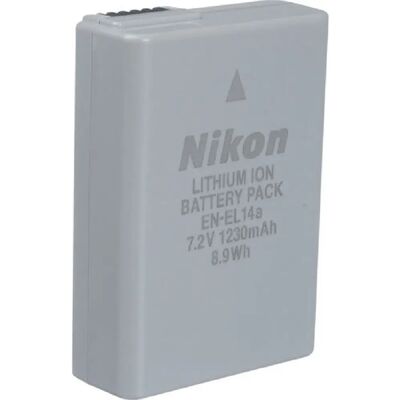 Nikon EN-EL14A Batterie - Publicité Nikon EN-EL14A Batterie - Publicité