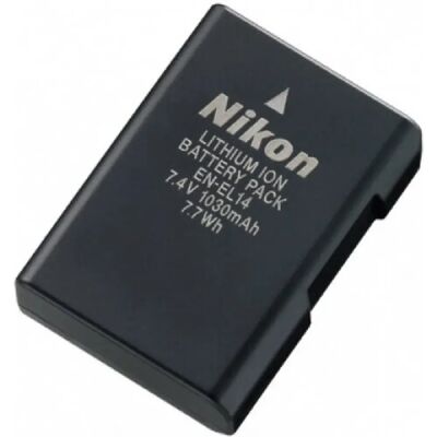 Nikon EN-EL14 Batterie pour D3100,D3200,D5100,D5200,P7000,P7100,P7700 - Publicité Nikon EN-EL14 Batterie pour D3100,D3200,D5100,D5200,P7000,P7100,P7700 - Publicité