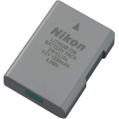 Nikon EN-EL14a Batterie rechargeable au lithium-ion 1230mAh 7,2V - Publicité Nikon EN-EL14a Batterie rechargeable au lithium-ion 1230mAh 7,2V - Publicité