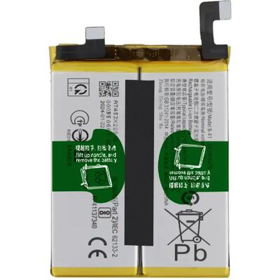 Clappio Batterie Interne Blanche B-X1 pour Vivo X90 - Batterie Interne - Publicité Clappio Batterie Interne Blanche B-X1 pour Vivo X90 - Batterie Interne - Publicité
