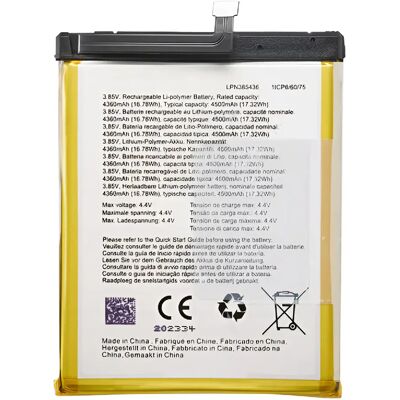 AVIZAR Batterie Interne Crosscall 4500mAh - Stellar X5 - Publicité AVIZAR Batterie Interne Crosscall 4500mAh - Stellar X5 - Publicité