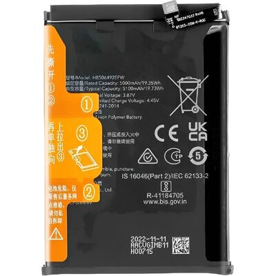 Clappio Batterie Honor Magic 5 Lite - 5100mAh, Noir - Publicité Clappio Batterie Honor Magic 5 Lite - 5100mAh, Noir - Publicité