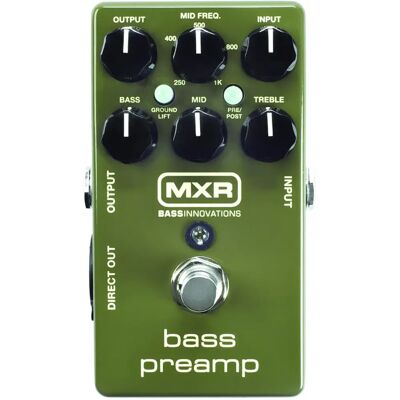 Mxr M81 Bass Preamp - Publicité Mxr M81 Bass Preamp - Publicité