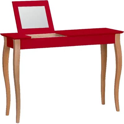Ragaba Coiffeuse de chambre avec miroir - Rouge - Publicité Ragaba Coiffeuse de chambre avec miroir - Rouge - Publicité