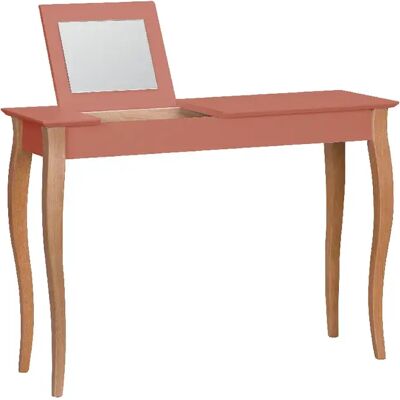 Ragaba Coiffeuse de chambre avec miroir - Rose poudre - Publicité Ragaba Coiffeuse de chambre avec miroir - Rose poudre - Publicité