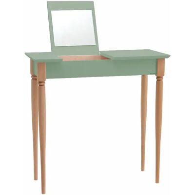 Ragaba Coiffeuse de chambre avec miroir - Vert sauge - Publicité Ragaba Coiffeuse de chambre avec miroir - Vert sauge - Publicité