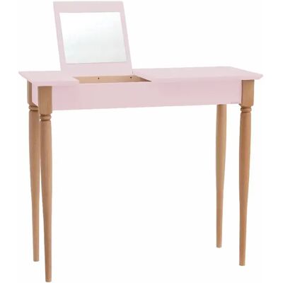 Ragaba Coiffeuse avec miroir - Rose poudre - Publicité Ragaba Coiffeuse avec miroir - Rose poudre - Publicité