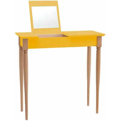 Ragaba Coiffeuse avec miroir - Jaune - Publicité Ragaba Coiffeuse avec miroir - Jaune - Publicité