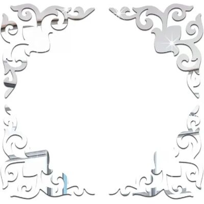 General 4 autocollants d'angle en acrylique effet miroir géométrique doré, décoration moderne pour salle de bain, bordure, ligne d'angle, décoration murale~01788 - Publicité General 4 autocollants d'angle en acrylique effet miroir géométrique doré, décoration moderne pour salle de bain, bordure, ligne d'angle, décoration murale~01788 - Publicité