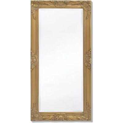 DECOSHOP26 - DEC022651 - 100 x 50 cm - doré - Wall mirror - Publicité DECOSHOP26 - DEC022651 - 100 x 50 cm - doré - Wall mirror - Publicité