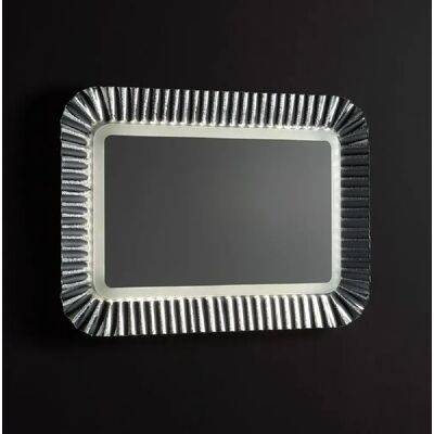 Miroir Mural Argenté Réversible Kiamami Valentina - 94x68cm - Publicité Miroir Mural Argenté Réversible Kiamami Valentina - 94x68cm - Publicité