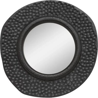 ATMOSPHERA Miroir Mural Alvéolé Nyero 60cm Noir - Publicité ATMOSPHERA Miroir Mural Alvéolé Nyero 60cm Noir - Publicité