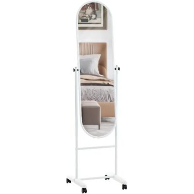 DECOSHOP26 - 100003724 - Oval - Métal - Miroir - Publicité DECOSHOP26 - 100003724 - Oval - Métal - Miroir - Publicité