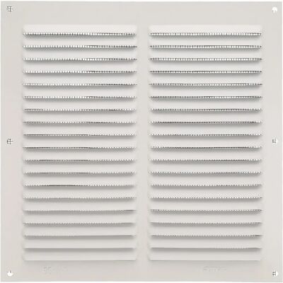 AMIG Grille d'aération avec moustiquaire 3 200 x 200 mm Aluminium Blanc - Publicité AMIG Grille d'aération avec moustiquaire 3 200 x 200 mm Aluminium Blanc - Publicité