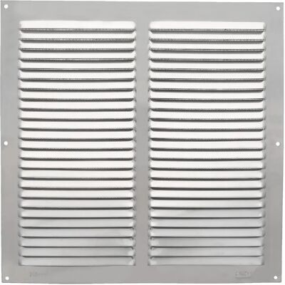 AMIG Grille d'aération avec moustiquaire 3 300 x 300 mm Aluminium Argent - Publicité AMIG Grille d'aération avec moustiquaire 3 300 x 300 mm Aluminium Argent - Publicité