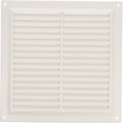 AMIG Grille d'aération avec moustiquaire 6 200 x 200 mm ABS Blanc - Publicité AMIG Grille d'aération avec moustiquaire 6 200 x 200 mm ABS Blanc - Publicité