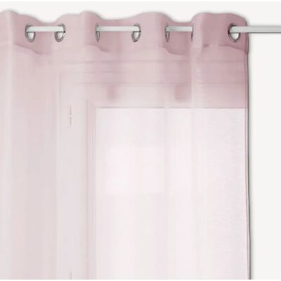 ATMOSPHERA Voilage Moly - 135 x 240 cm - Rose - Publicité ATMOSPHERA Voilage Moly - 135 x 240 cm - Rose - Publicité