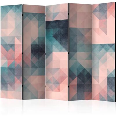 ARTGEIST Paravent Personnalisable Vert Rose - Pixels - Publicité ARTGEIST Paravent Personnalisable Vert Rose - Pixels - Publicité