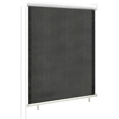 vidaXL Store roulant d'extérieur 80x140 cm Anthracite - Publicité vidaXL Store roulant d'extérieur 80x140 cm Anthracite - Publicité