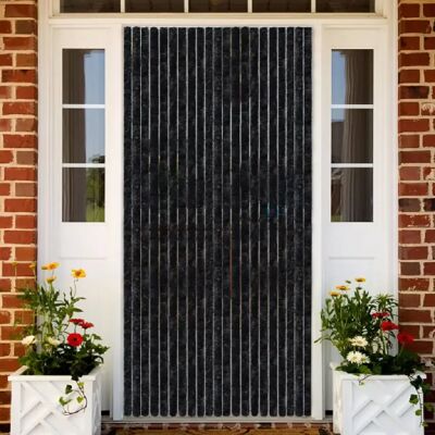 Decoshop26 Rideau moustiquaire 100x220 cm - Anthracite - Publicité Decoshop26 Rideau moustiquaire 100x220 cm - Anthracite - Publicité