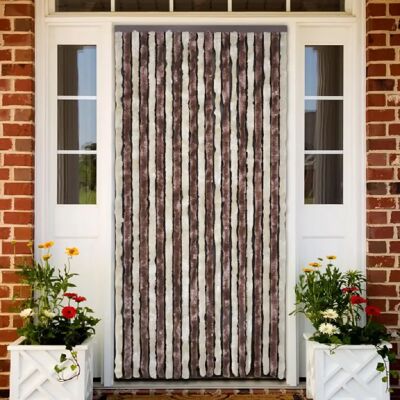 Decoshop26 Moustiquaire Beige Marron Chenille 100x220 cm - Publicité Decoshop26 Moustiquaire Beige Marron Chenille 100x220 cm - Publicité