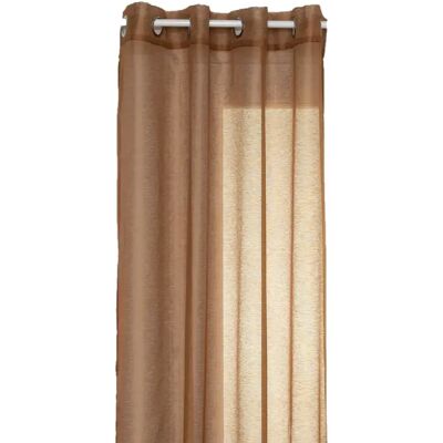 ATMOSPHERA Voilage Moly - 135 x 240 cm - Cannelle - Publicité ATMOSPHERA Voilage Moly - 135 x 240 cm - Cannelle - Publicité