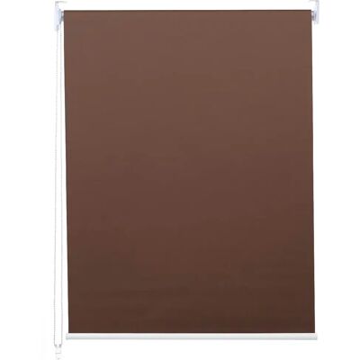Decoshop26 - 04_0004429 - Marron - 60x160cm - Roller blind - Publicité Decoshop26 - 04_0004429 - Marron - 60x160cm - Roller blind - Publicité