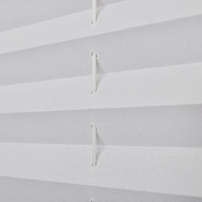 HelloShop26 - Estor plisado en blanco 110 x 100 cm - White - Publicité HelloShop26 - Estor plisado en blanco 110 x 100 cm - White - Publicité
