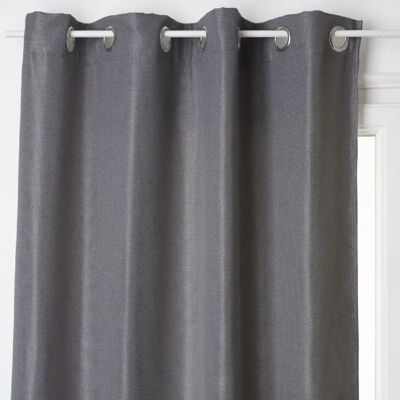 ATMOSPHERA Rideau occultant Elena - 140 x 260 cm - Gris foncé - Publicité ATMOSPHERA Rideau occultant Elena - 140 x 260 cm - Gris foncé - Publicité