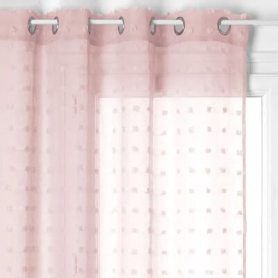 ATMOSPHERA Voilage Lily - 140 x 240 cm - Rose - Publicité ATMOSPHERA Voilage Lily - 140 x 240 cm - Rose - Publicité