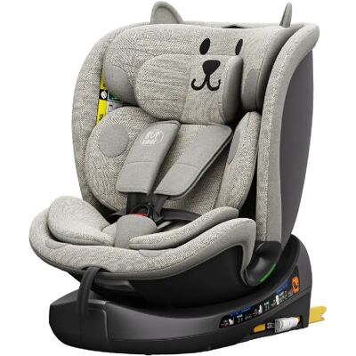BUF BOOF® B-Joy DELUXE i-Size Siège Auto 360° Pivotant ISOFIX R129, 40–150 cm, SIPS - Publicité BUF BOOF® B-Joy DELUXE i-Size Siège Auto 360° Pivotant ISOFIX R129, 40–150 cm, SIPS - Publicité