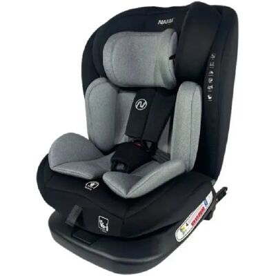 Nania COMO i-Size R129 - Siège auto 360° - Réducteur - ISOFIX + Top Tether - Noir & gris - Publicité Nania COMO i-Size R129 - Siège auto 360° - Réducteur - ISOFIX + Top Tether - Noir & gris - Publicité