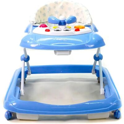 Asalvo Trotteur Baby Stars - Bleu - Publicité Asalvo Trotteur Baby Stars - Bleu - Publicité