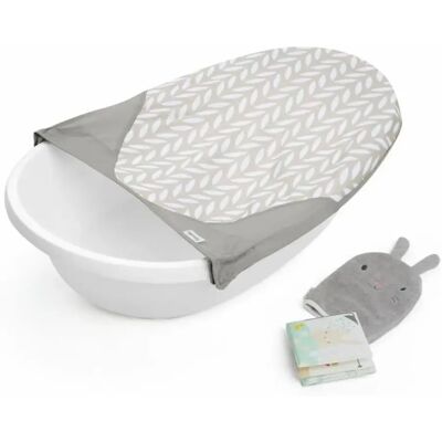 Ingenuity Baignoire bébé Sylvi - Blanc taupe - Publicité Ingenuity Baignoire bébé Sylvi - Blanc taupe - Publicité