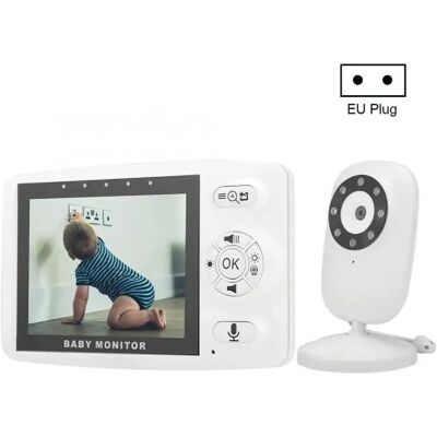 Babyphone Camera Sans Fil 3.5 Pouces Vision Nocturne Sécurité Audio Vidéo Noir YONIS - Publicité Babyphone Camera Sans Fil 3.5 Pouces Vision Nocturne Sécurité Audio Vidéo Noir YONIS - Publicité