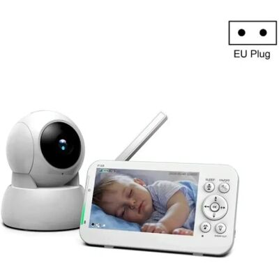 Babyphone Camera Vision Nocturne Intercom Bidirectionnel Écran 5 Pouces Noir YONIS - Publicité Babyphone Camera Vision Nocturne Intercom Bidirectionnel Écran 5 Pouces Noir YONIS - Publicité