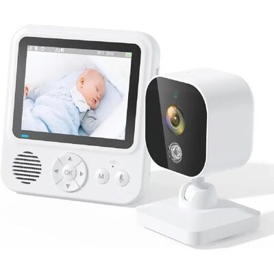 Babyphone Camera Sans Fil Vision Nocturne Écran 2.8 Pouces Audio Bidirectionnel Noir YONIS - Publicité Babyphone Camera Sans Fil Vision Nocturne Écran 2.8 Pouces Audio Bidirectionnel Noir YONIS - Publicité