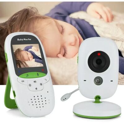 Babyphone Camera Sans Fil Avec Vision Nocturne Et Parle-Retour Blanc YONIS - Publicité Babyphone Camera Sans Fil Avec Vision Nocturne Et Parle-Retour Blanc YONIS - Publicité