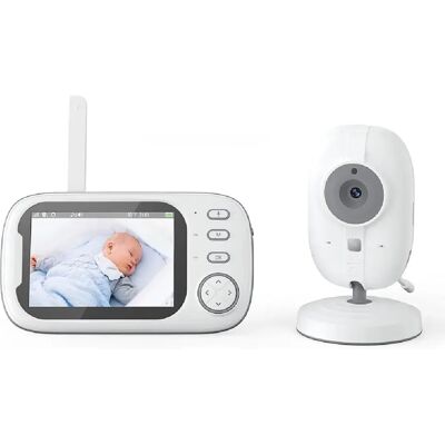 Babyphone Camera Vision Nocturne Écran 3.5 Pouces Alarme Température Lullabies Noir YONIS - Publicité Babyphone Camera Vision Nocturne Écran 3.5 Pouces Alarme Température Lullabies Noir YONIS - Publicité