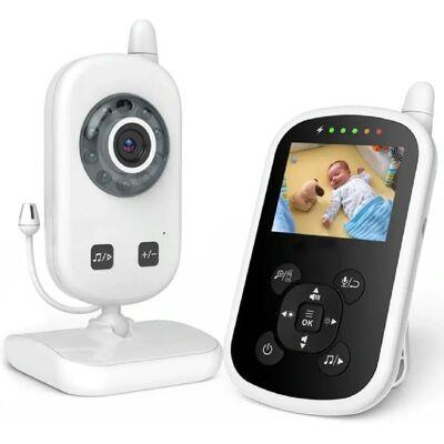 Babyphone Camera Écran 2.4 Pouces Vision Nocturne Audio Bidirectionnel Température YONIS - Publicité Babyphone Camera Écran 2.4 Pouces Vision Nocturne Audio Bidirectionnel Température YONIS - Publicité