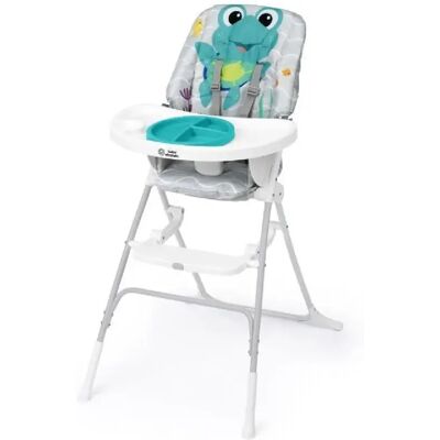 Chaise haute Baby Einstein Neptune - Tapis d'eau, Assiette sécurisée, Plateau 3 positions - Publicité Chaise haute Baby Einstein Neptune - Tapis d'eau, Assiette sécurisée, Plateau 3 positions - Publicité
