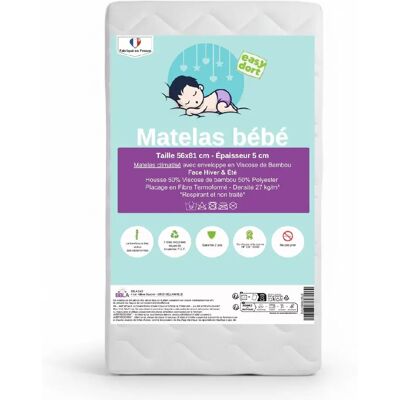 EASY DORT - Matelas 56x81 cm Climatisé - Publicité EASY DORT - Matelas 56x81 cm Climatisé - Publicité