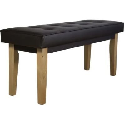 HOMESTYLE4U Banquette latérale - Marron - Publicité HOMESTYLE4U Banquette latérale - Marron - Publicité