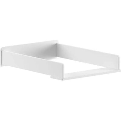Vipack Billy Modèle A Extension de Table à Langer Blanc Satiné - Publicité Vipack Billy Modèle A Extension de Table à Langer Blanc Satiné - Publicité