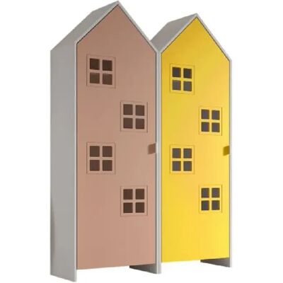 Vipack armoire Casami enfant - Rose - Publicité Vipack armoire Casami enfant - Rose - Publicité