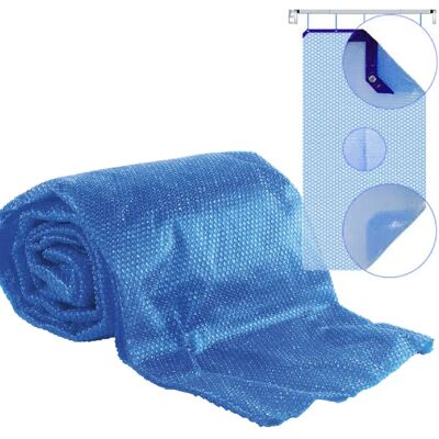 Couverture de piscine NMP - Bulle 11x5m Traitée UV - Bleu - Publicité Couverture de piscine NMP - Bulle 11x5m Traitée UV - Bleu - Publicité
