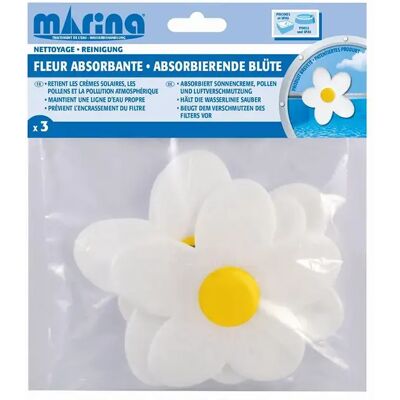 MARINA Lot de 3 fleurs absorbantes - Publicité MARINA Lot de 3 fleurs absorbantes - Publicité